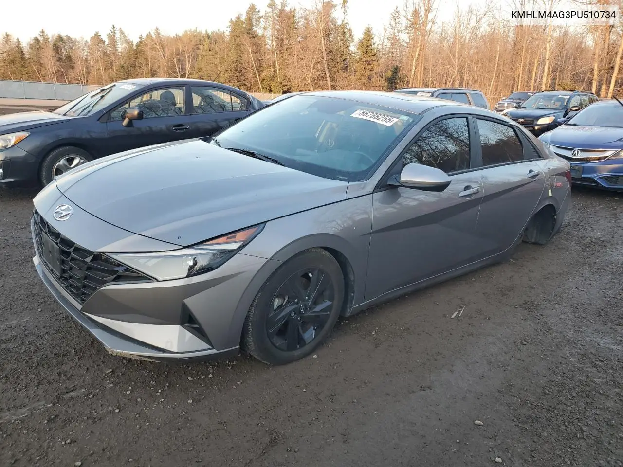 KMHLM4AG3PU510734 2023 Hyundai Elantra Sel