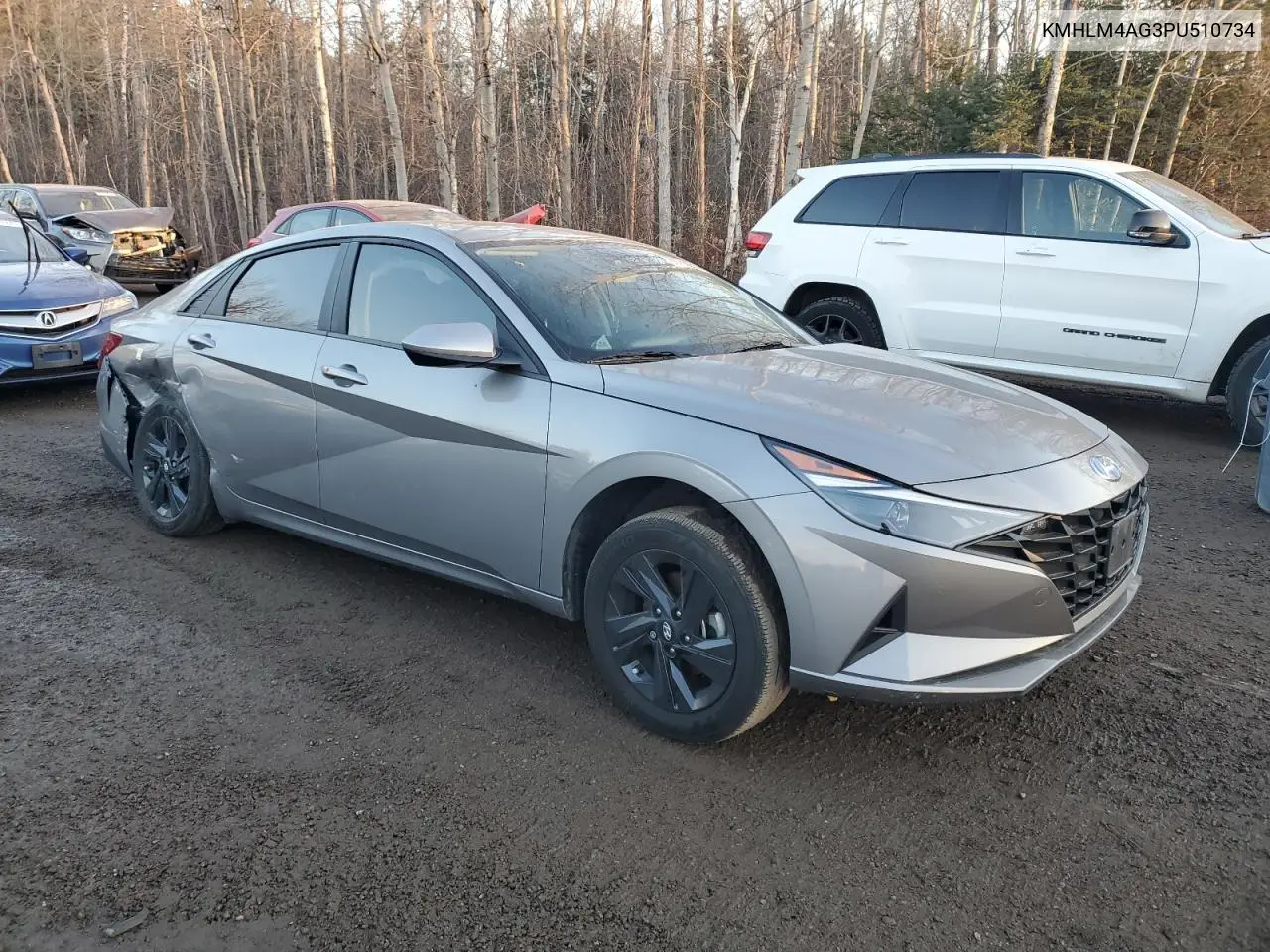 KMHLM4AG3PU510734 2023 Hyundai Elantra Sel