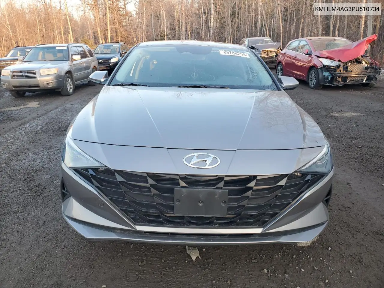 KMHLM4AG3PU510734 2023 Hyundai Elantra Sel