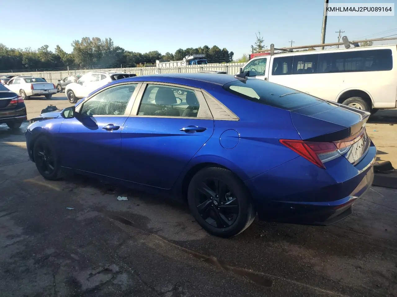 KMHLM4AJ2PU089164 2023 Hyundai Elantra Blue