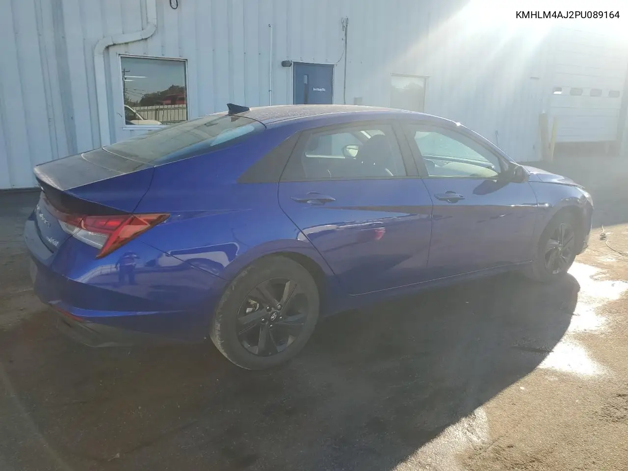 KMHLM4AJ2PU089164 2023 Hyundai Elantra Blue