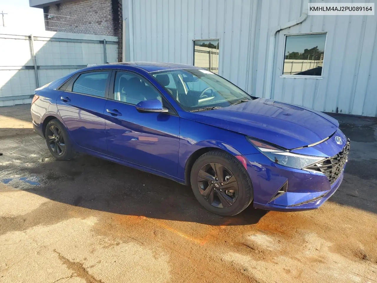 KMHLM4AJ2PU089164 2023 Hyundai Elantra Blue