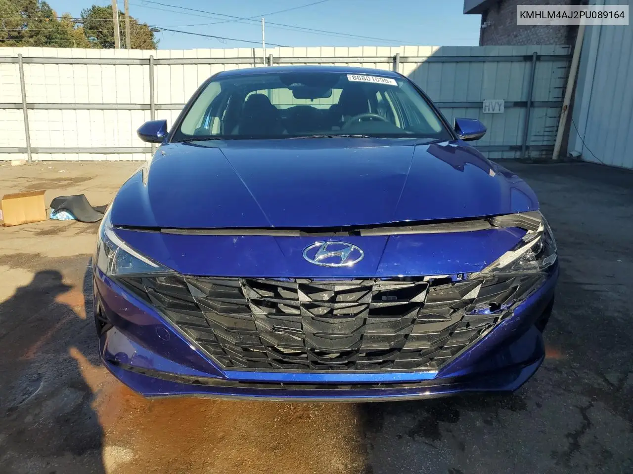 KMHLM4AJ2PU089164 2023 Hyundai Elantra Blue
