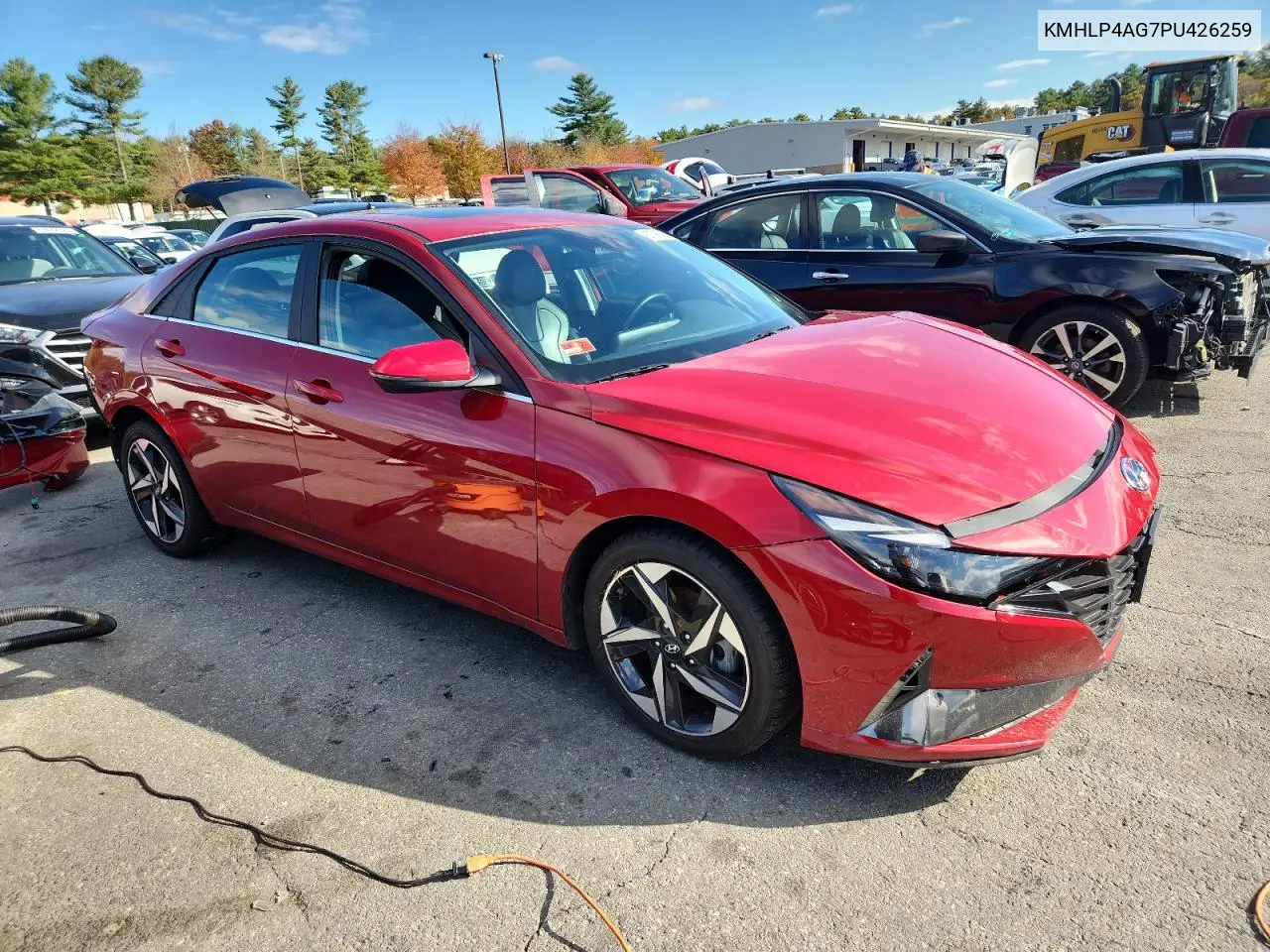 KMHLP4AG7PU426259 2023 Hyundai Elantra Limited