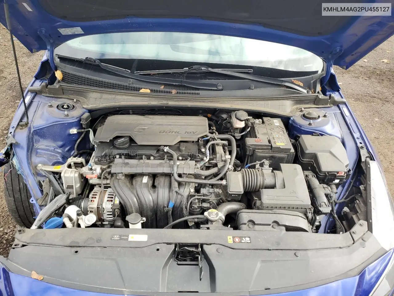 KMHLM4AG2PU455127 2023 Hyundai Elantra Sel