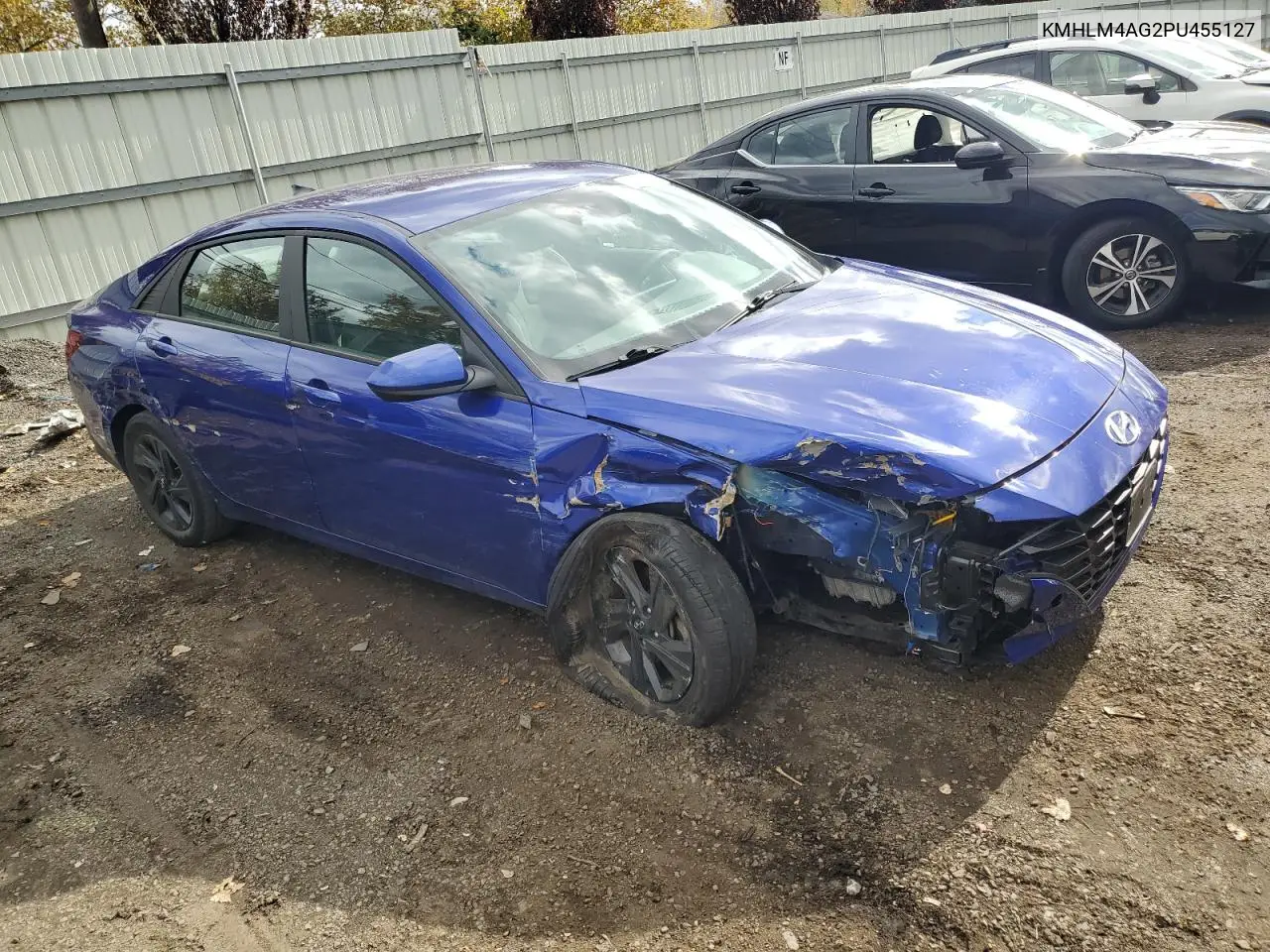 KMHLM4AG2PU455127 2023 Hyundai Elantra Sel