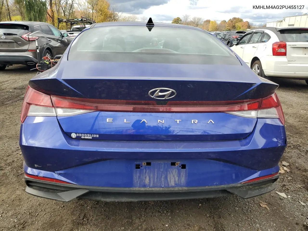 KMHLM4AG2PU455127 2023 Hyundai Elantra Sel