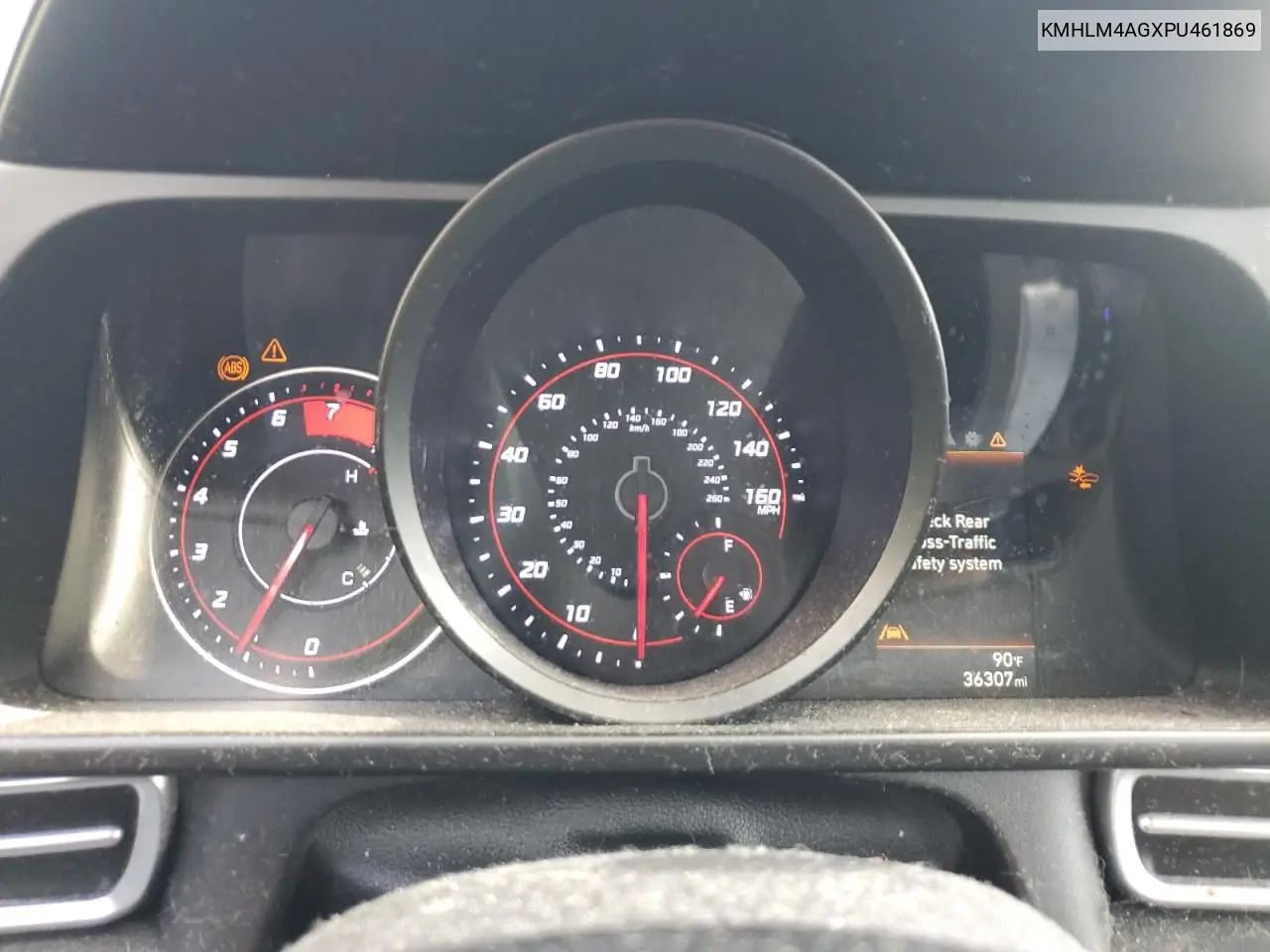 KMHLM4AGXPU461869 2023 Hyundai Elantra Sel