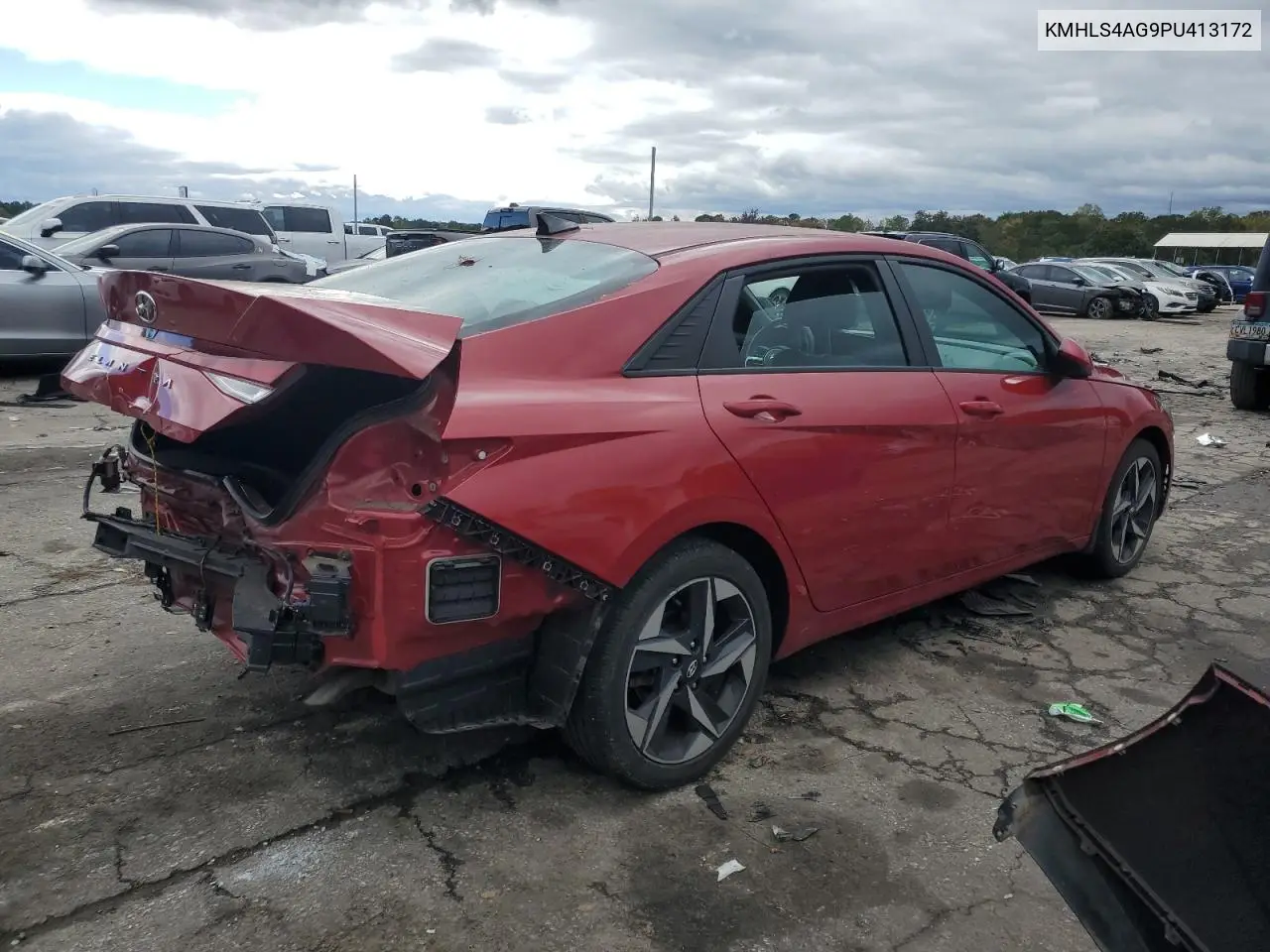 KMHLS4AG9PU413172 2023 Hyundai Elantra Sel