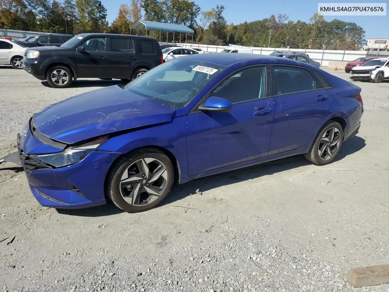 KMHLS4AG7PU476576 2023 Hyundai Elantra Sel