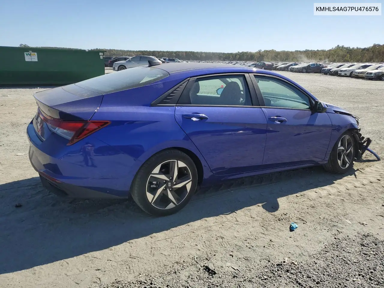 KMHLS4AG7PU476576 2023 Hyundai Elantra Sel