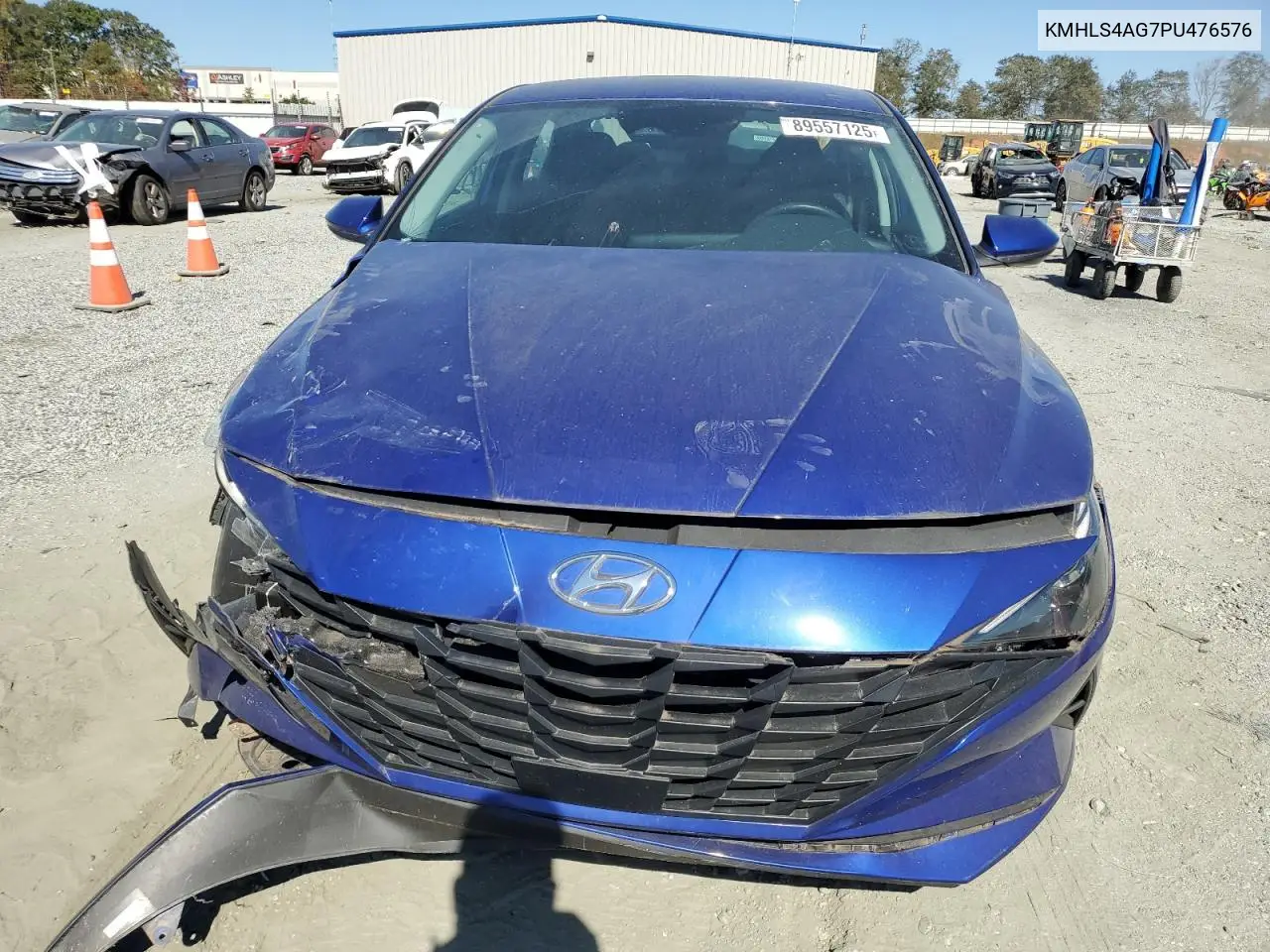 KMHLS4AG7PU476576 2023 Hyundai Elantra Sel