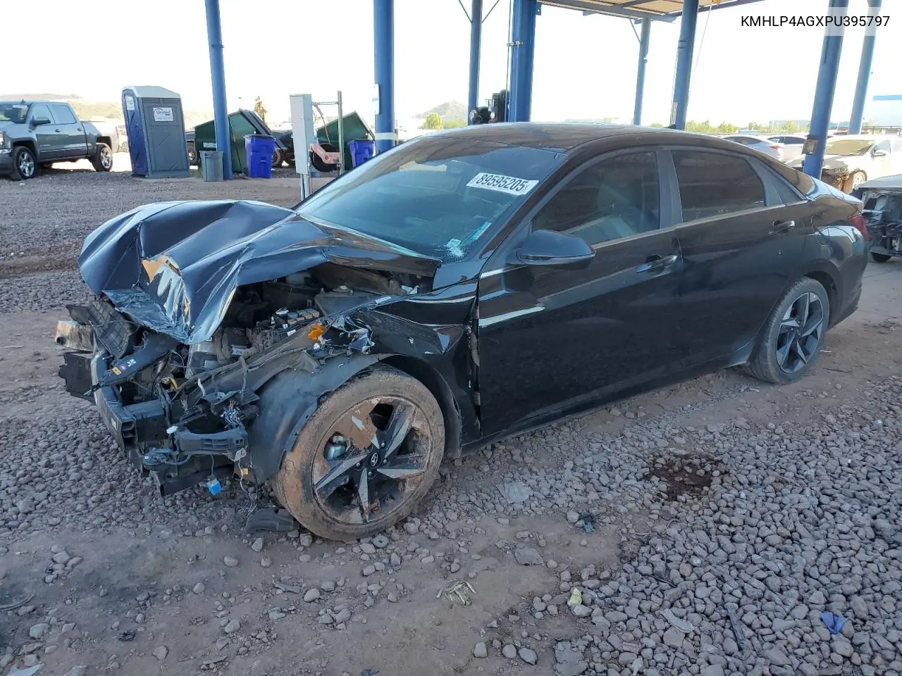 KMHLP4AGXPU395797 2023 Hyundai Elantra Limited