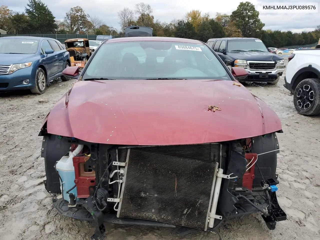 KMHLM4AJ3PU089576 2023 Hyundai Elantra Blue