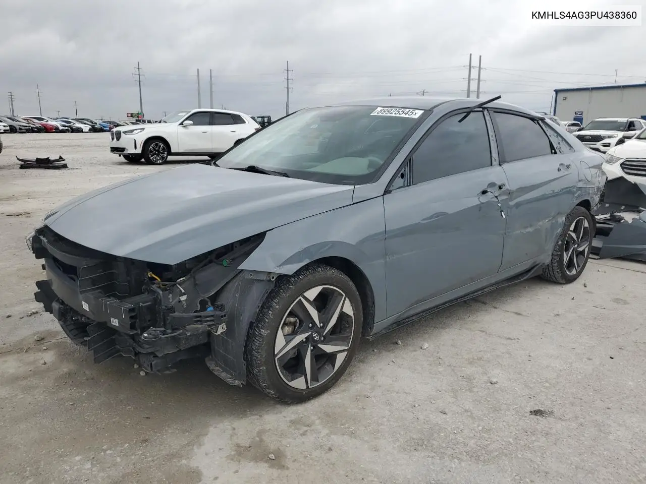 KMHLS4AG3PU438360 2023 Hyundai Elantra Sel
