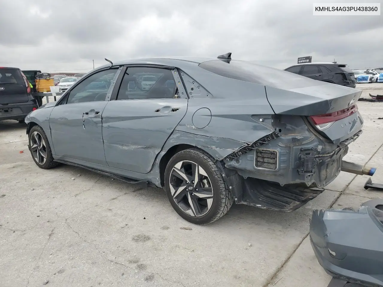KMHLS4AG3PU438360 2023 Hyundai Elantra Sel