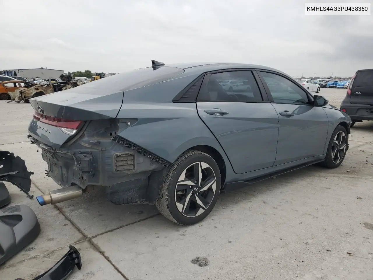 KMHLS4AG3PU438360 2023 Hyundai Elantra Sel