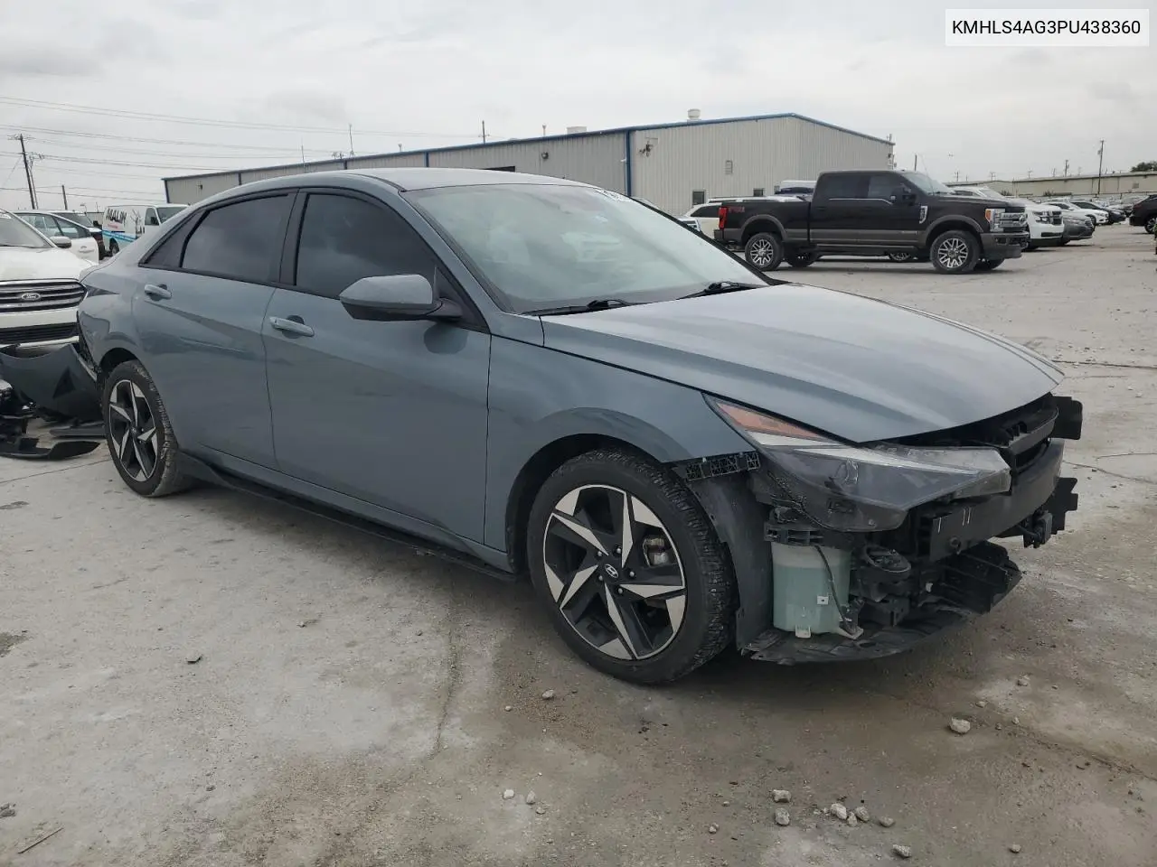 KMHLS4AG3PU438360 2023 Hyundai Elantra Sel