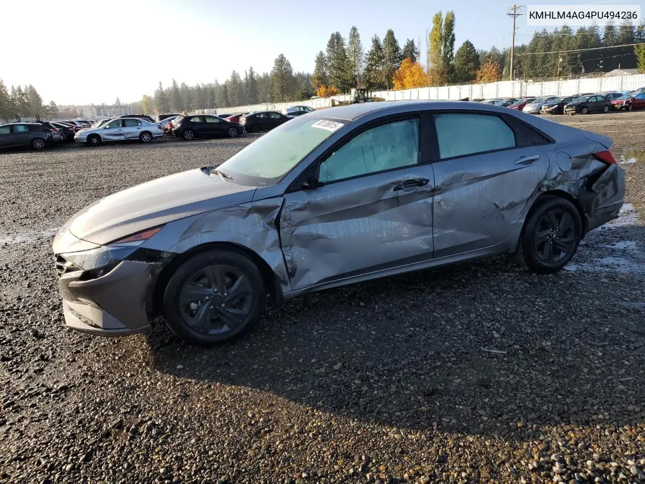 KMHLM4AG4PU494236 2023 Hyundai Elantra Sel