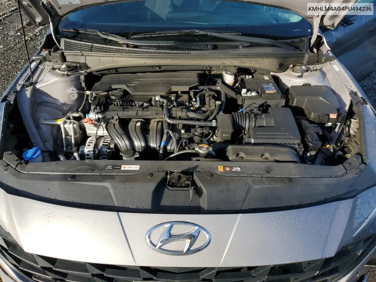 KMHLM4AG4PU494236 2023 Hyundai Elantra Sel
