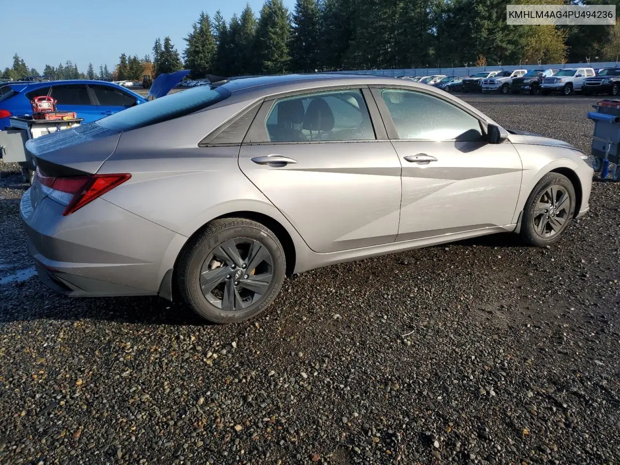 KMHLM4AG4PU494236 2023 Hyundai Elantra Sel