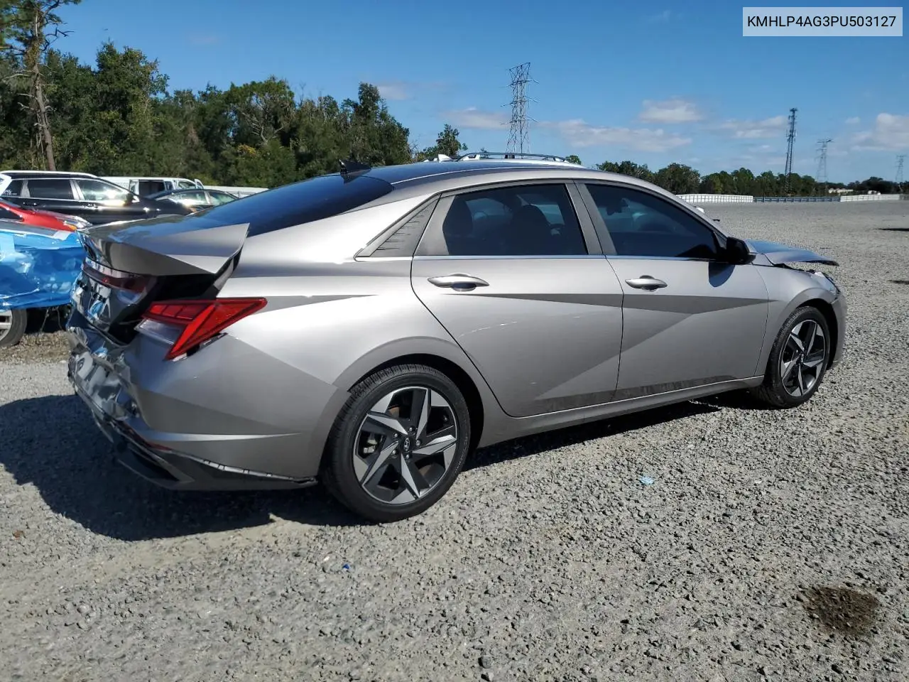 KMHLP4AG3PU503127 2023 Hyundai Elantra Limited