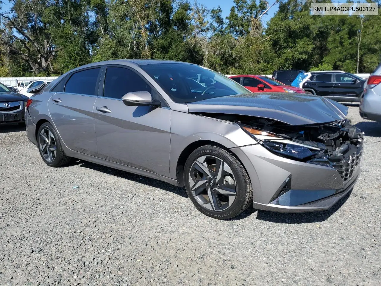 KMHLP4AG3PU503127 2023 Hyundai Elantra Limited