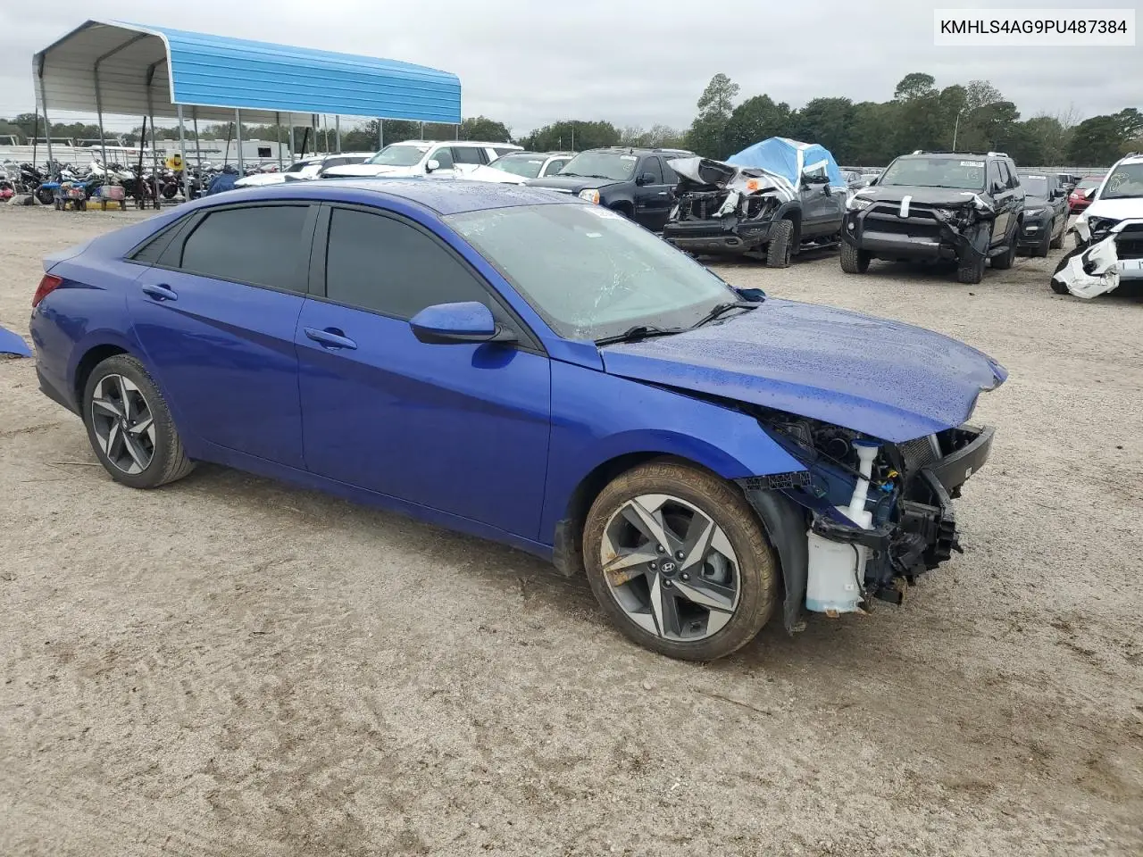 KMHLS4AG9PU487384 2023 Hyundai Elantra Sel