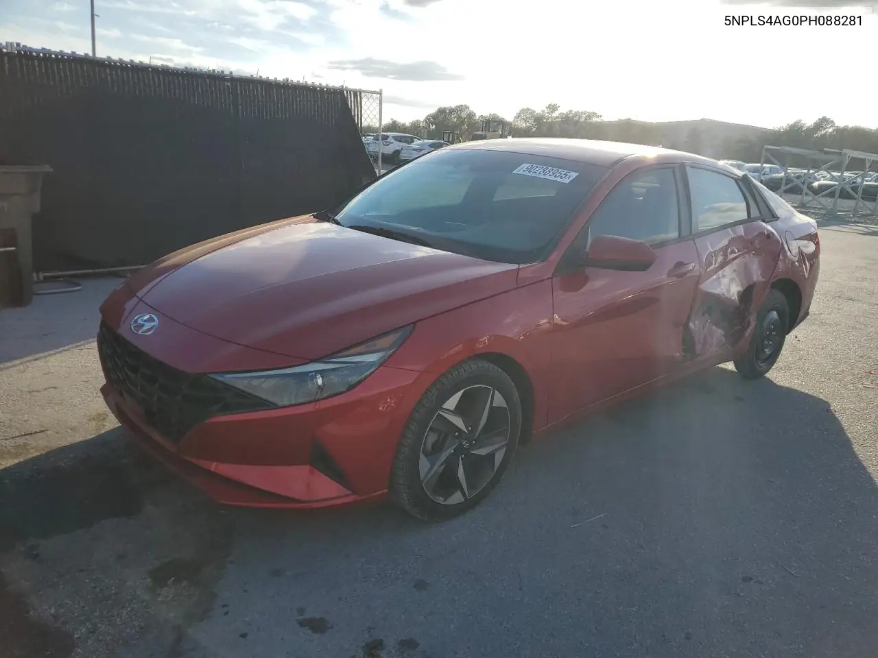 5NPLS4AG0PH088281 2023 Hyundai Elantra Sel