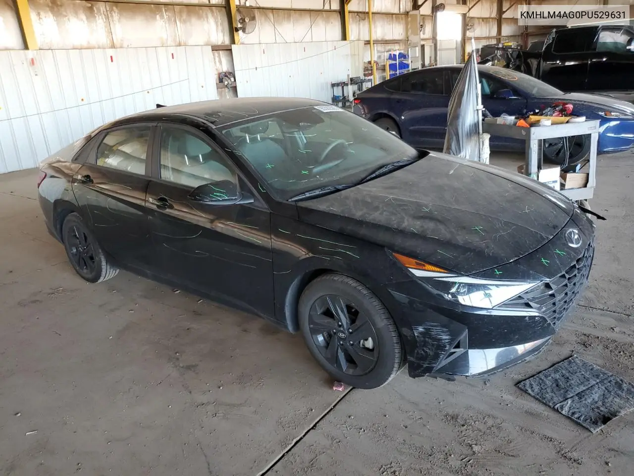 KMHLM4AG0PU529631 2023 Hyundai Elantra Sel
