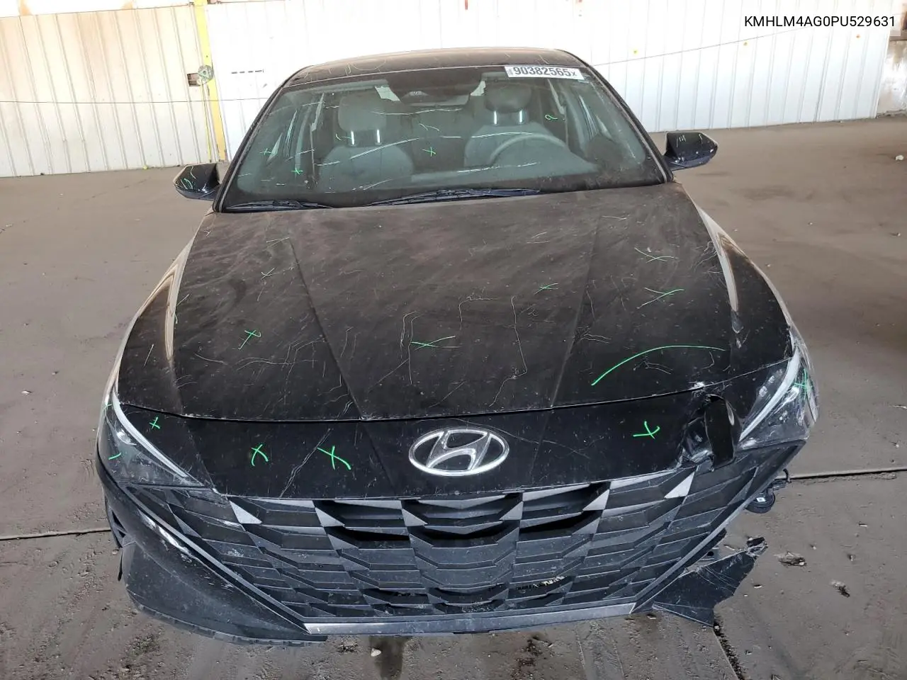 KMHLM4AG0PU529631 2023 Hyundai Elantra Sel