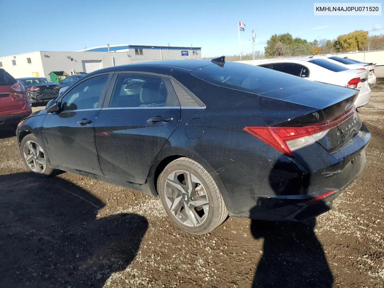 KMHLN4AJ0PU071520 2023 Hyundai Elantra Limited