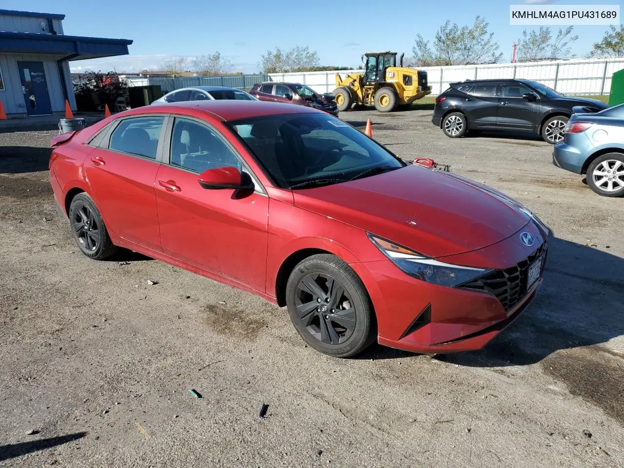 KMHLM4AG1PU431689 2023 Hyundai Elantra Sel
