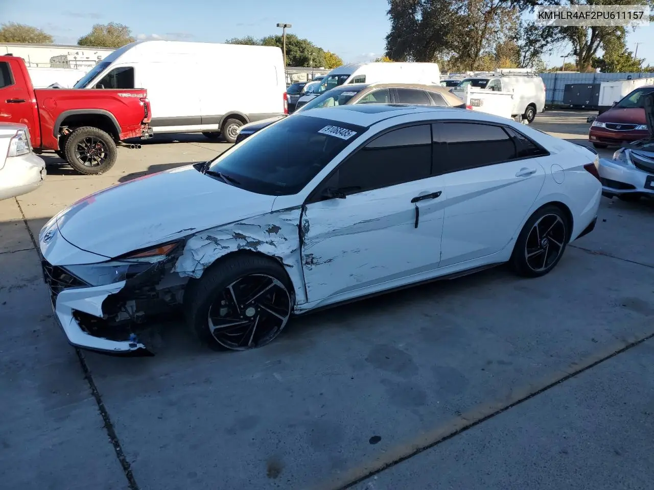 KMHLR4AF2PU611157 2023 Hyundai Elantra N Line