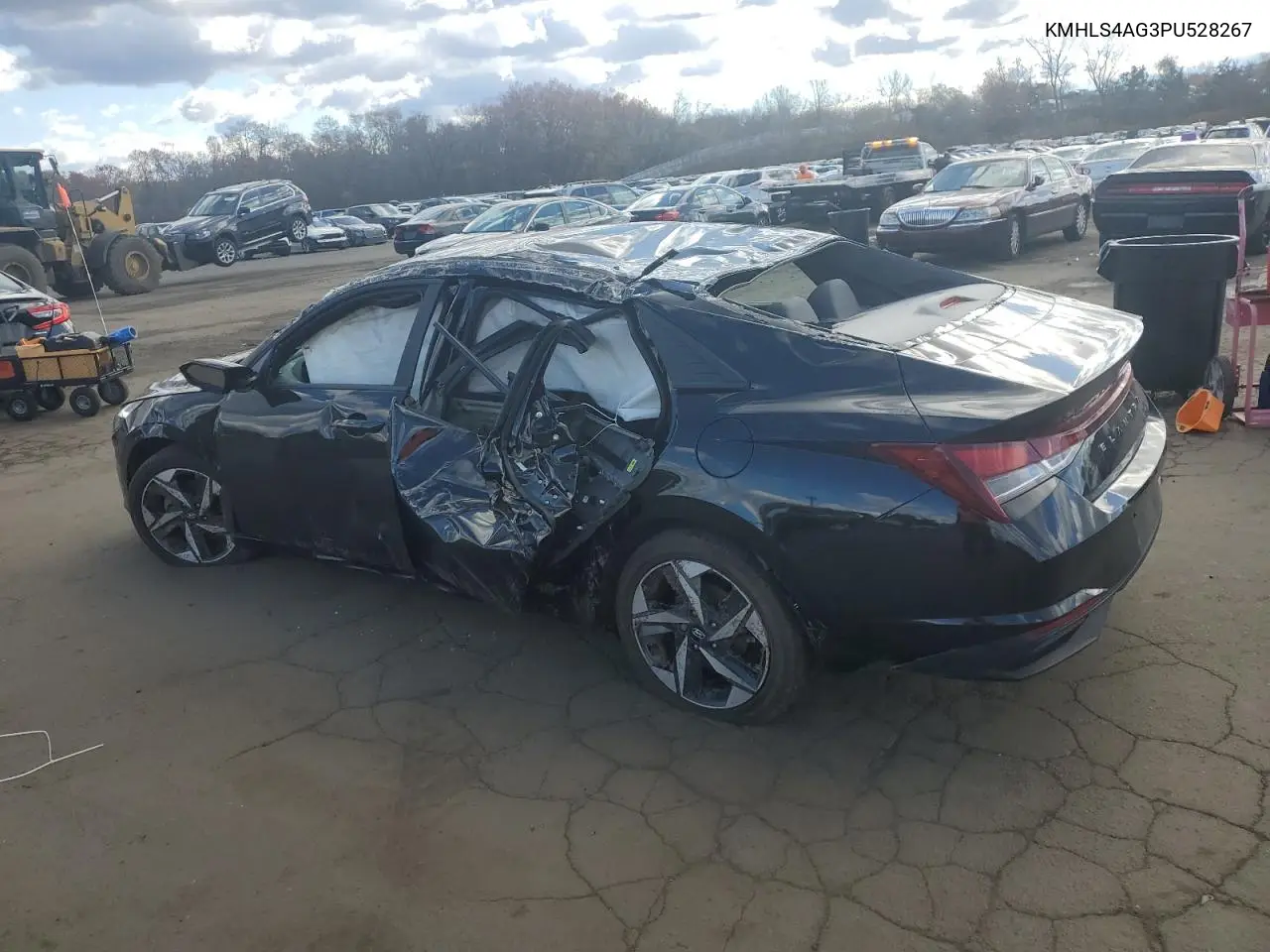 KMHLS4AG3PU528267 2023 Hyundai Elantra Sel