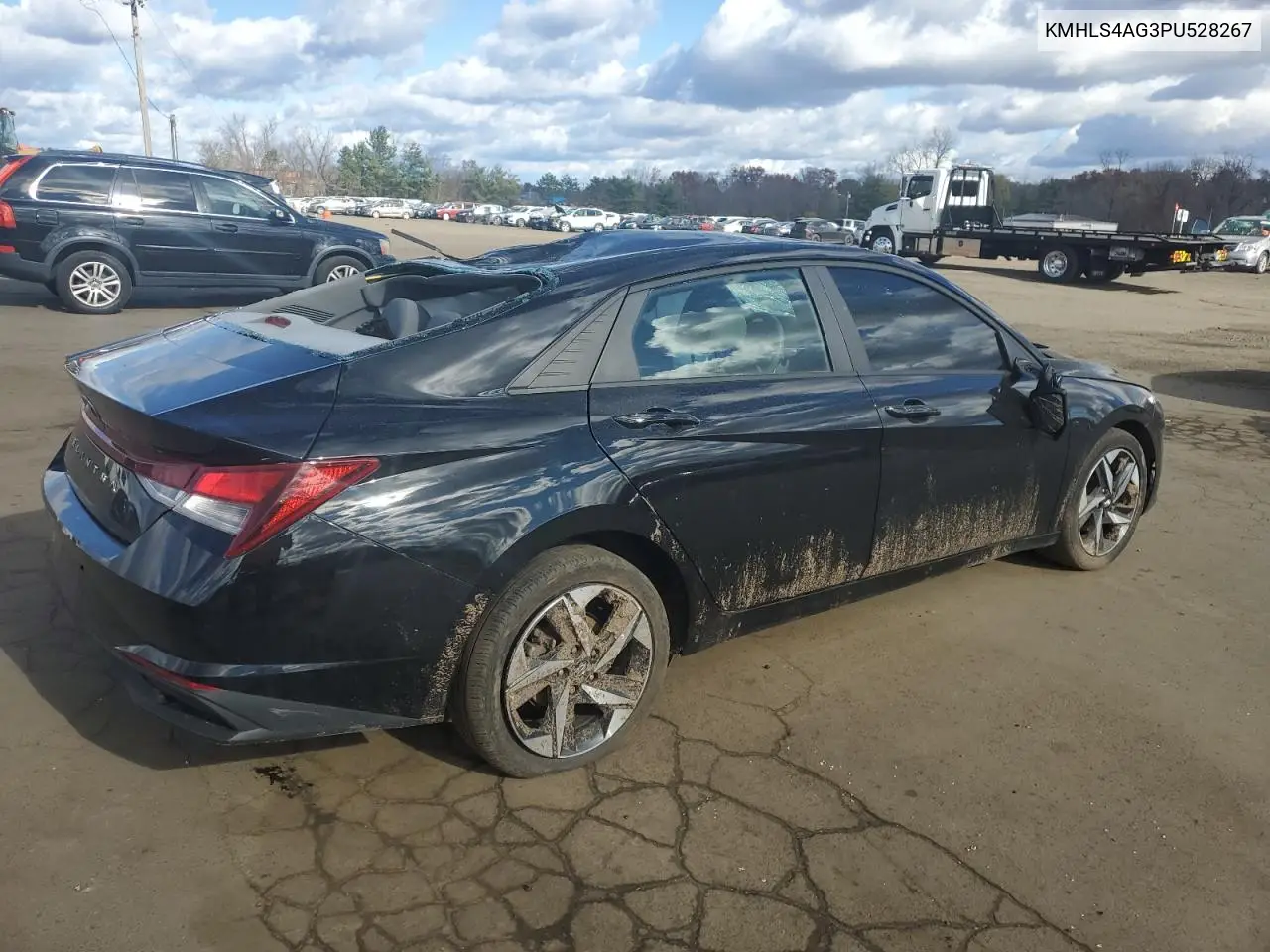 KMHLS4AG3PU528267 2023 Hyundai Elantra Sel