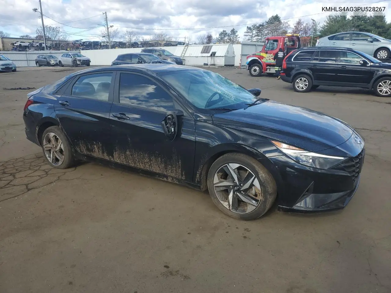 KMHLS4AG3PU528267 2023 Hyundai Elantra Sel