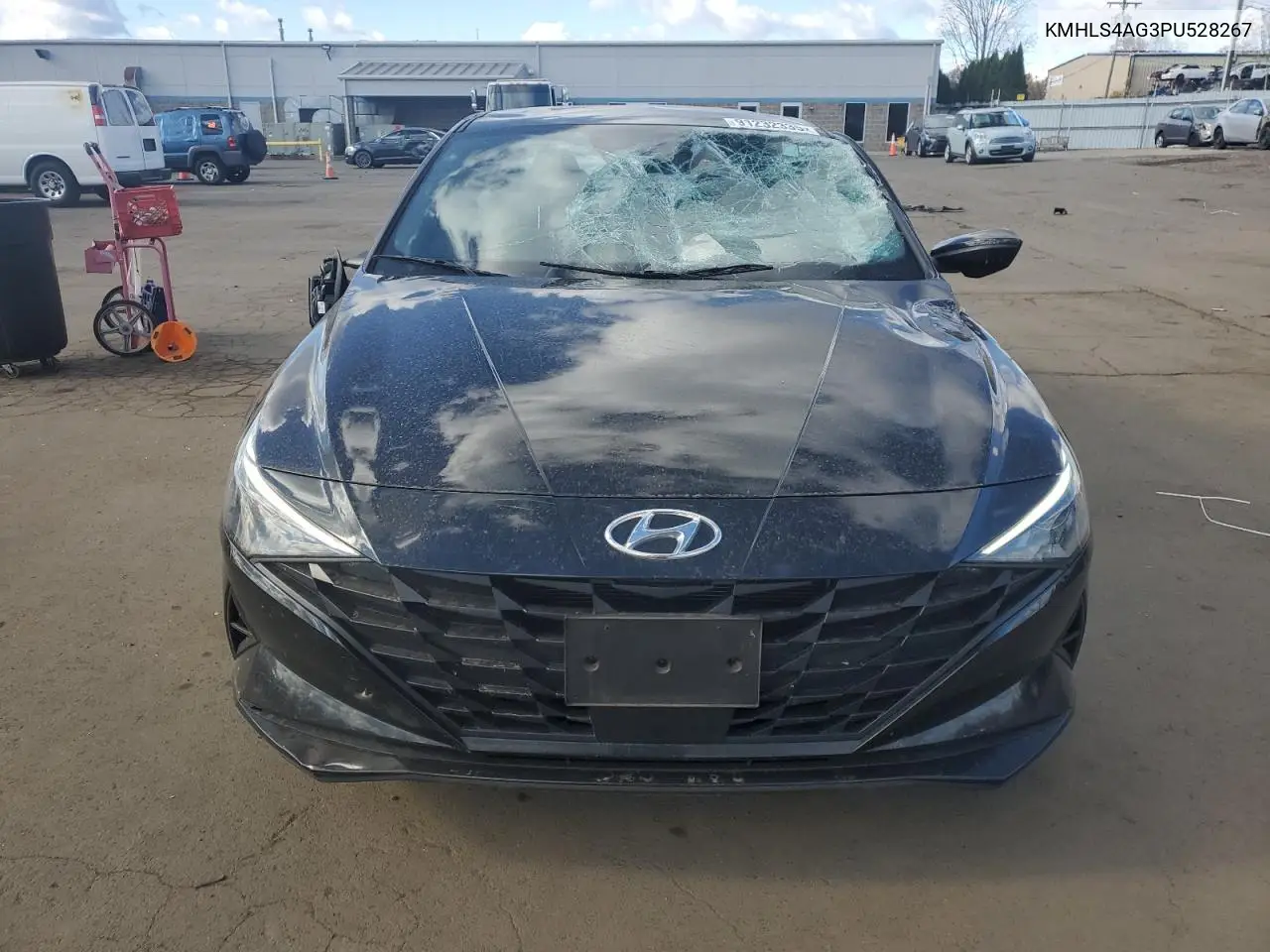 KMHLS4AG3PU528267 2023 Hyundai Elantra Sel