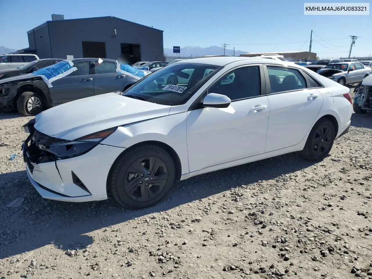 KMHLM4AJ6PU083321 2023 Hyundai Elantra Blue