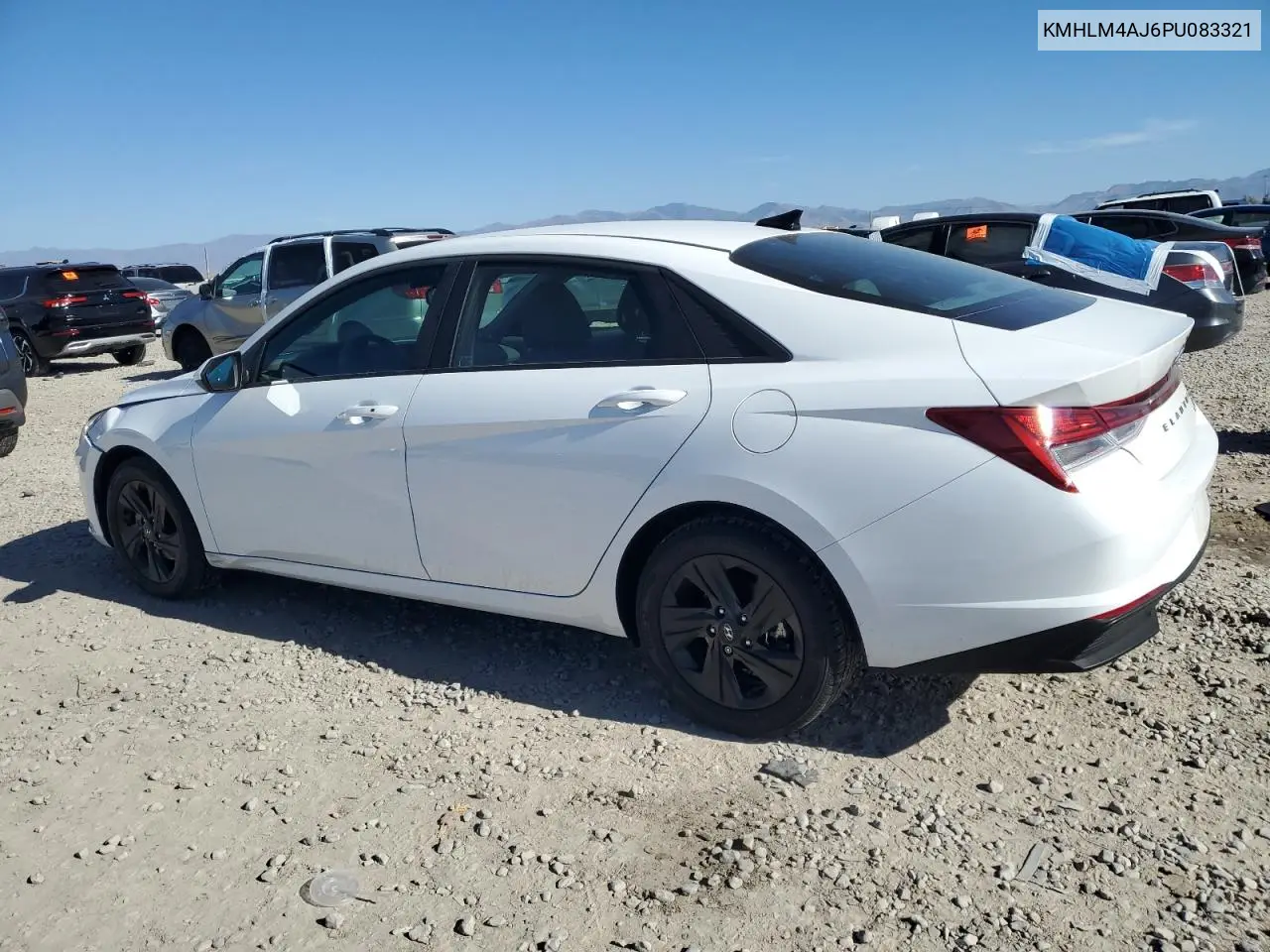 KMHLM4AJ6PU083321 2023 Hyundai Elantra Blue
