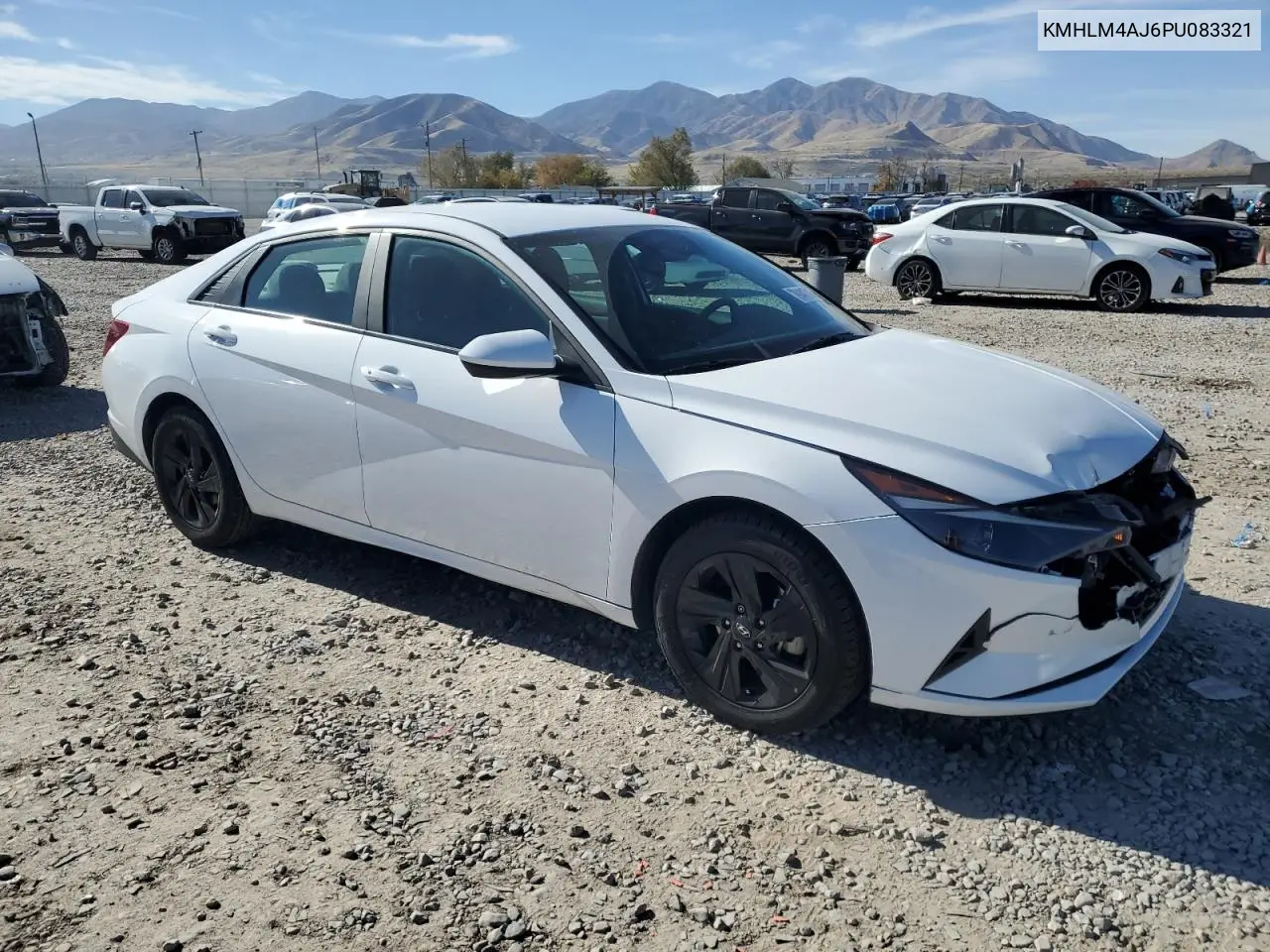 KMHLM4AJ6PU083321 2023 Hyundai Elantra Blue