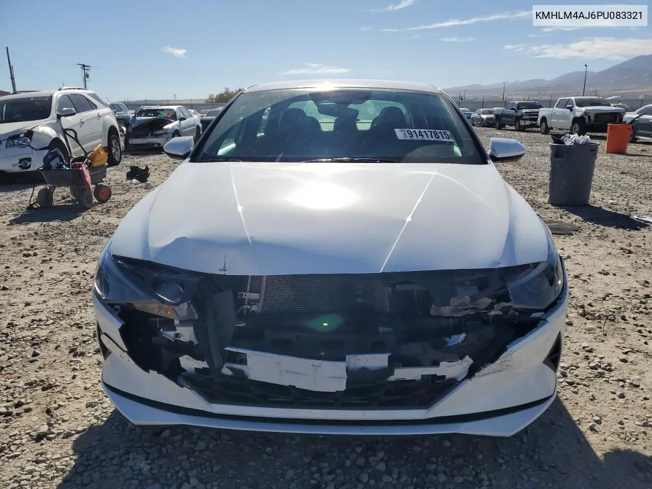 KMHLM4AJ6PU083321 2023 Hyundai Elantra Blue