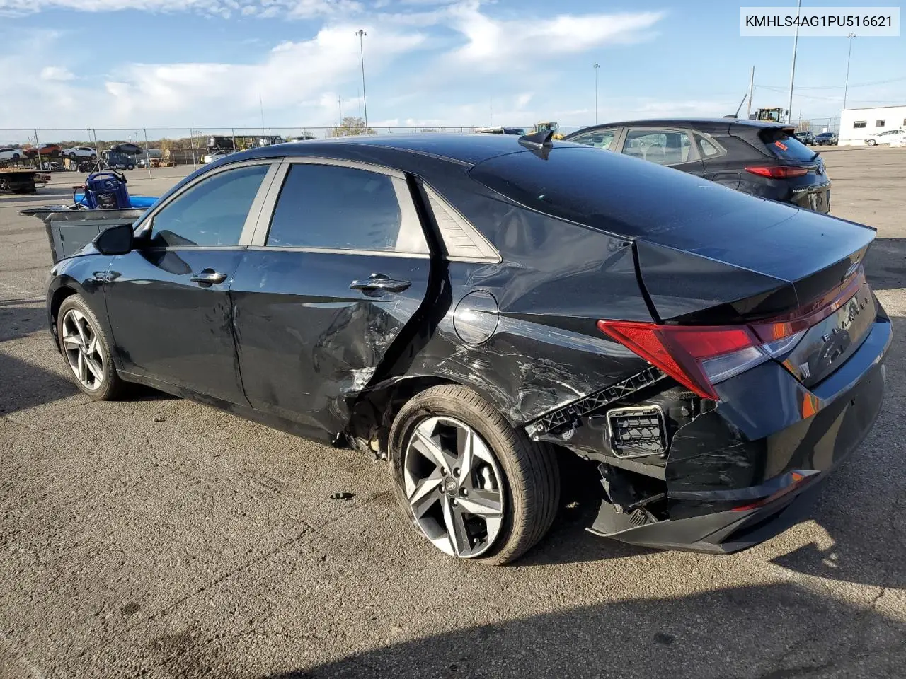 KMHLS4AG1PU516621 2023 Hyundai Elantra Sel