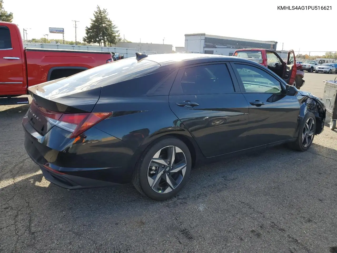 KMHLS4AG1PU516621 2023 Hyundai Elantra Sel
