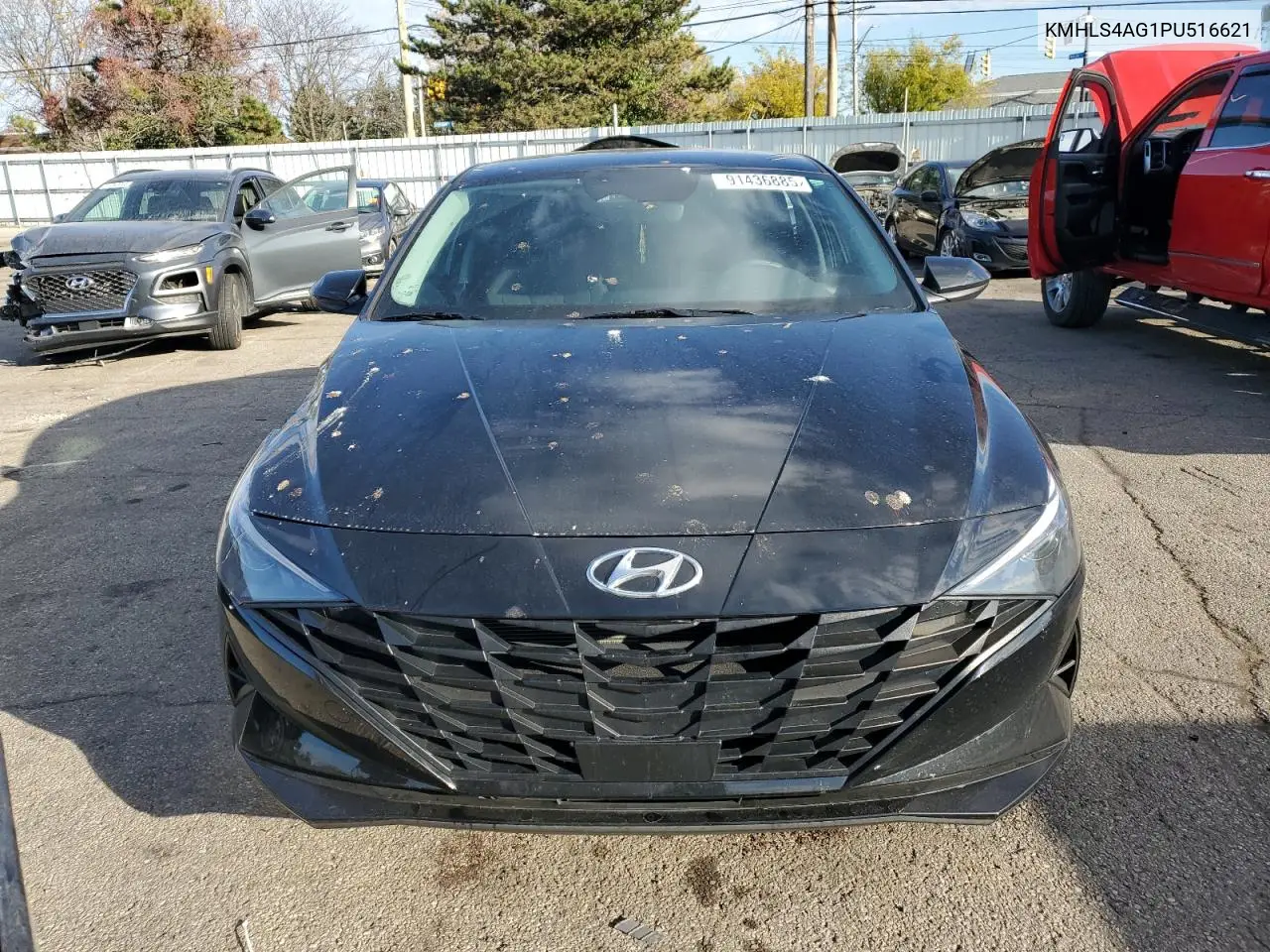 KMHLS4AG1PU516621 2023 Hyundai Elantra Sel