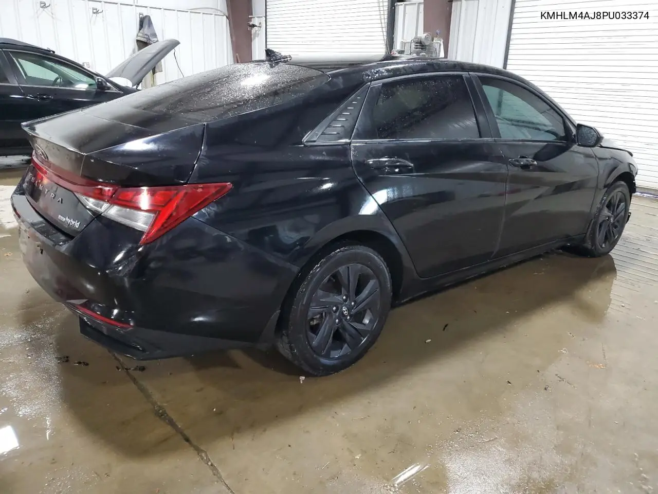 KMHLM4AJ8PU033374 2023 Hyundai Elantra Blue