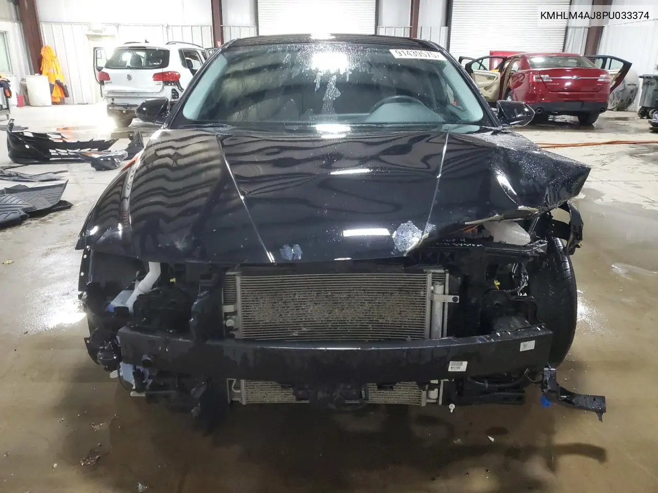 KMHLM4AJ8PU033374 2023 Hyundai Elantra Blue