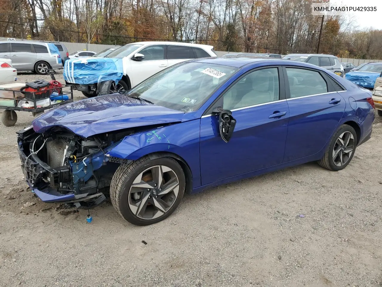 KMHLP4AG1PU429335 2023 Hyundai Elantra Limited