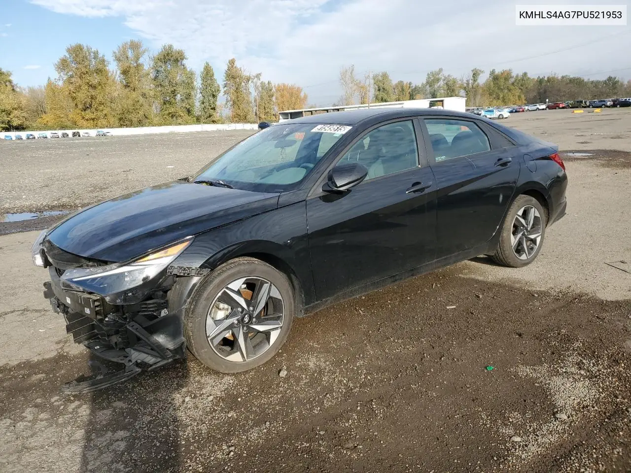 KMHLS4AG7PU521953 2023 Hyundai Elantra Sel