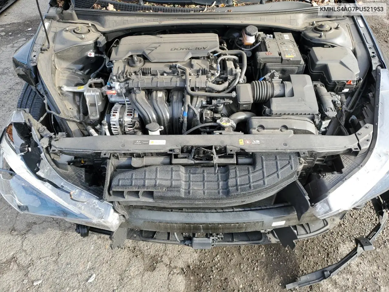 KMHLS4AG7PU521953 2023 Hyundai Elantra Sel